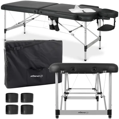 Prijenosni stol za masažu Nadia 70 Comfy Base K515 crni