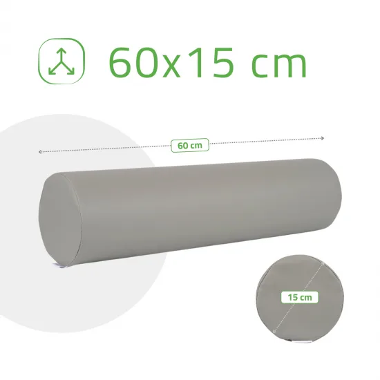 Round Bolster 15x60 - K522 gray — slika 5