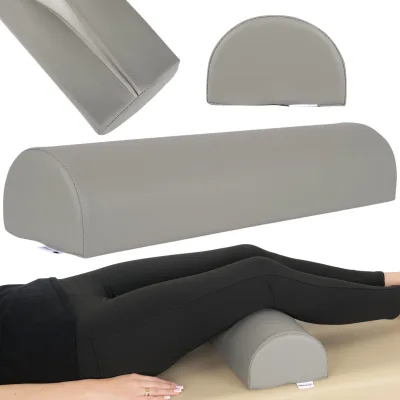 Semi Round Bolster 60x18x12 - K522 Gray