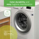 Terry sheet with elastic and ties for cosmetic chair, black