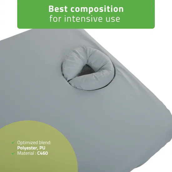 Protective Table Cover C460 (Oil-resistant) 102x203 cm Integral, Struktural grey — slika 3
