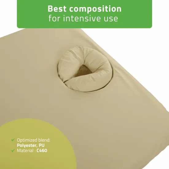 Protective Table Cover C460 (Oil-resistant) 102x203 cm Integral Struktural beige — slika 3