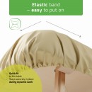 Protective Table Cover C460 (Oil-resistant) 102x203 cm Integral Struktural beige