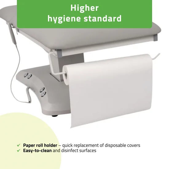Electric treatment table Estella ERGO 2, Grey – 2 Motors — slika 8