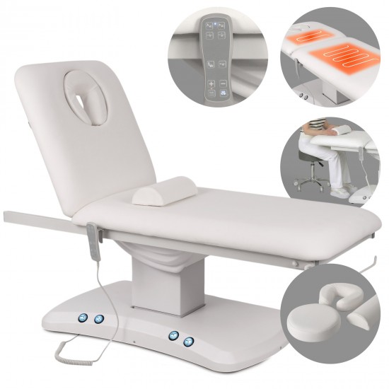 Electric treatment table Estella ERGO 2, k701 white – 2 motors