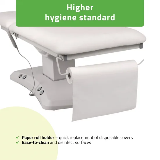 Electric treatment table Estella ERGO 2, k701 white – 2 motors — slika 8