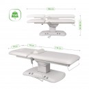 Electric treatment table Estella ERGO 2, k701 white – 2 motors