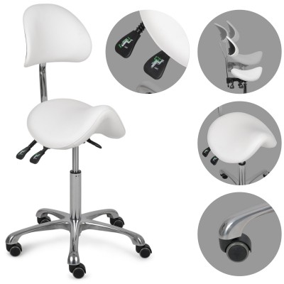 Stool Diana So Skin K401 White