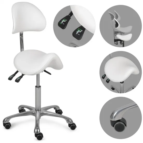 Stool Diana So Skin K401 White