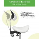 Stool Diana So Skin K401 White Stool Diana So Skin K401 White