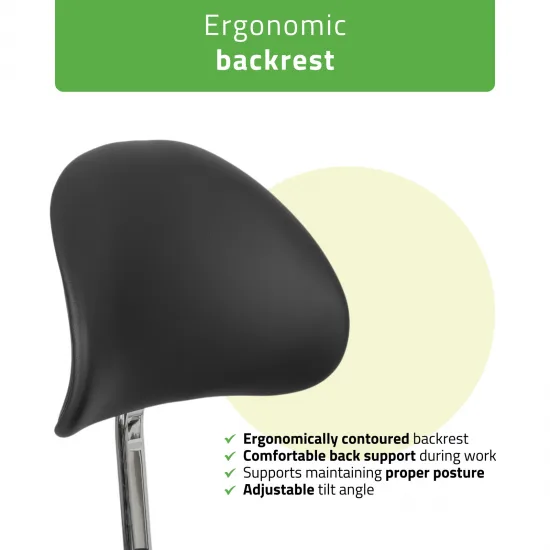 Stool Diana So Skin K515 Black — slika 2