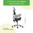 Stool Diana So Skin K515 Black