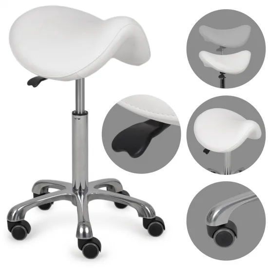 Stool Alma So Skin K401 White