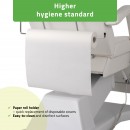 Electric beauty chair Laris Touch Core k301 white