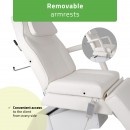 Electric beauty chair Laris Touch Core k301 white