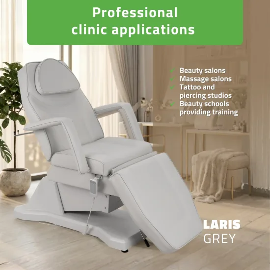 Electric beauty chair Laris Touch Core k329 grey — slika 2