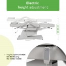 Electric beauty chair Laris Touch Core k329 grey