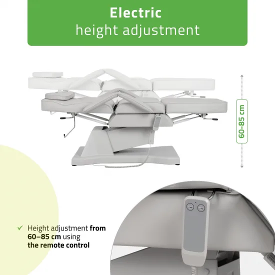 Electric beauty chair Laris Touch Core k329 grey — slika 4