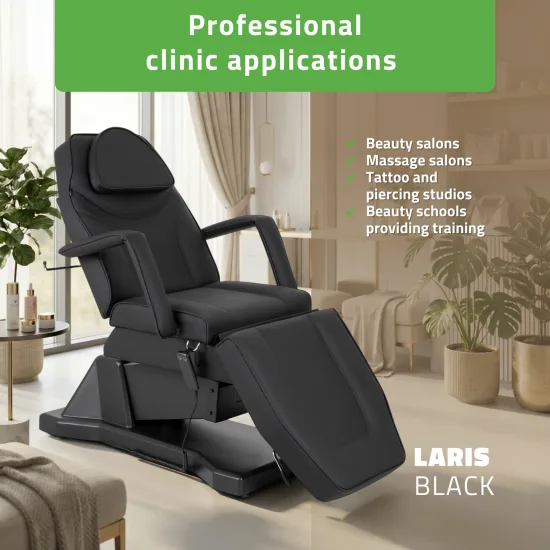 Electric beauty chair Laris Touch Core k315 black — slika 2