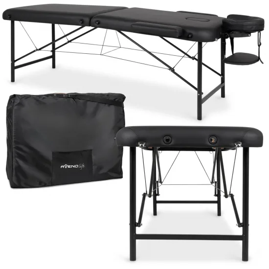 Portable massage table Rico 70 cm Comfy Base k515 black