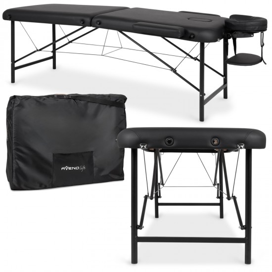 Portable massage table Rico 60 cm Comfy Base k515 black