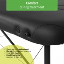 Portable massage table Rico 60 cm Comfy Base k515 black