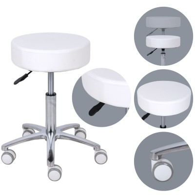 Stool Mobi, Comfy Base k501 white