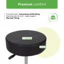 Stool Mobi, Comfy Base k515 black