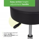 Stool Mobi, Comfy Base k515 black