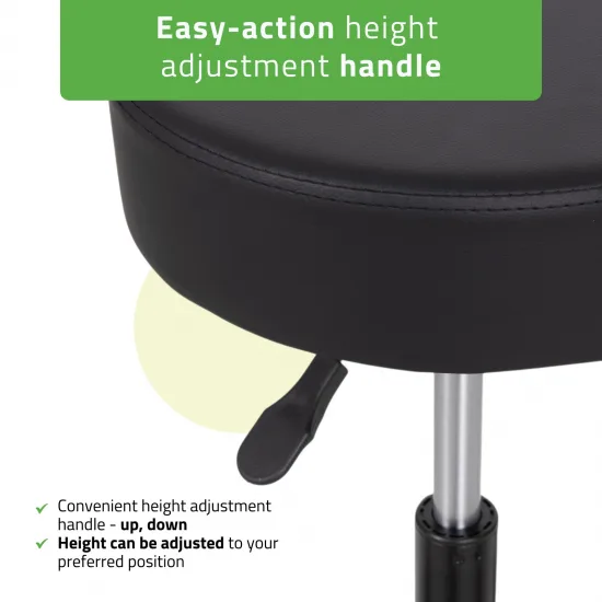 Stool TIMO, Comfy Base k515 black — slika 4