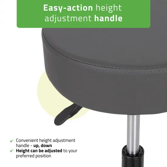 Stool TIMO, Comfy Base k521 grey — slika 4