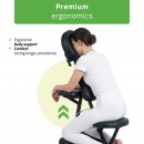 Massage chair Flexo Comfy Base k515 black