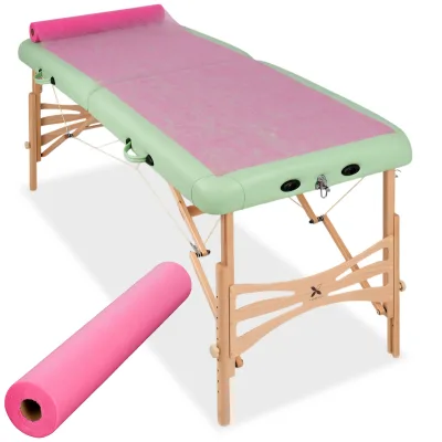 Non-woven medical roll sheet 70 cm x 50 m 18g/m2, pink