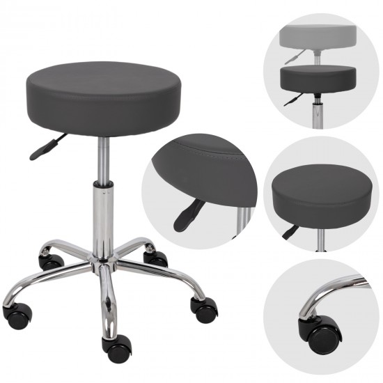 Stool TILA, Comfy Base k521 grey