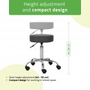 Stool TILA, Comfy Base k521 grey