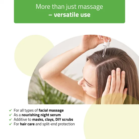 Massage Oil, Nature Rich Avocado, HABYS 500 ml — slika 6