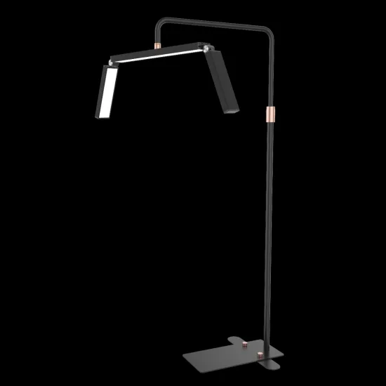 Kozmetička radna lampa LED LIGHT FLAT - CRNA — slika 2