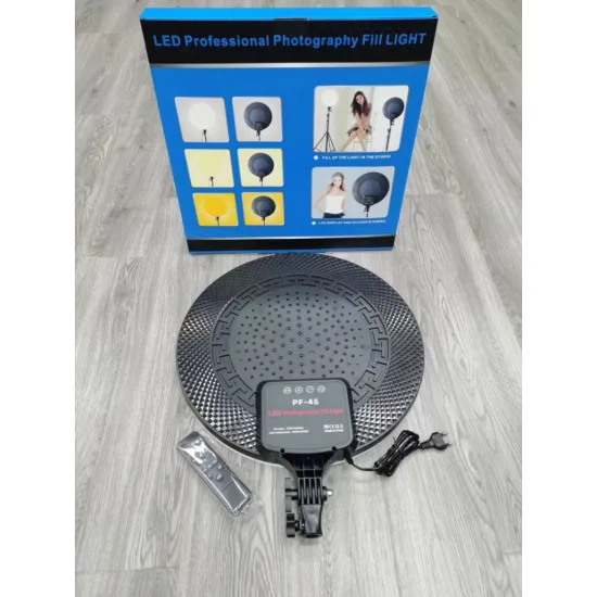 FULL SCREEN RING LIGHT 18inch PROFESIONALNA LED PANEL RASVJETA + TRIPOD — slika 2