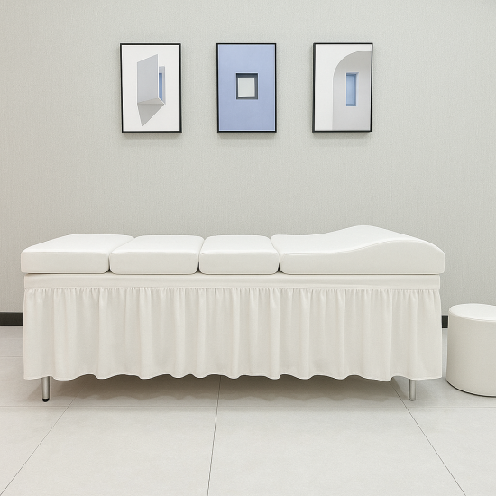Anatomski madrac za trepavice / trajnu šminku / tretmane  Model 049 - off white