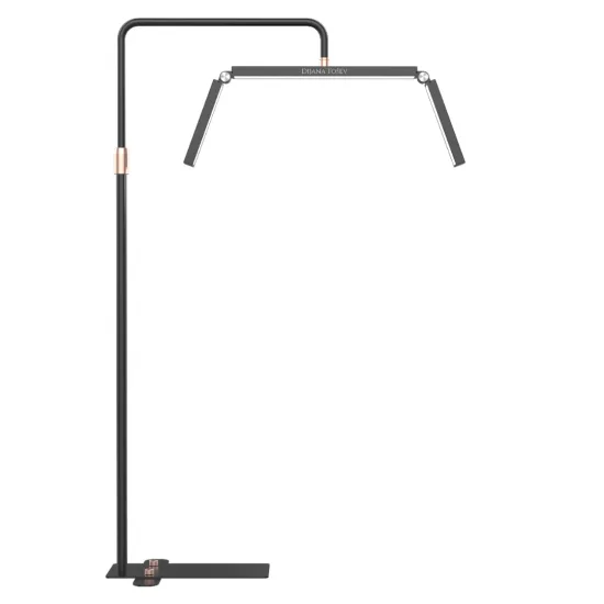 Kozmetička radna lampa LED LIGHT FLAT - CRNA