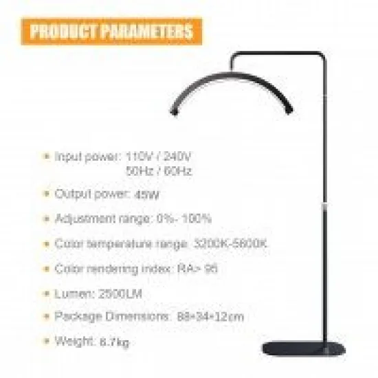 LED MOON LIGHT "soft touch" - RINGSTONES EDITION - CRNA kozmetička lampa — slika 6