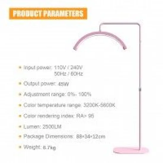 LED MOON LIGHT "soft touch" - RINGSTONES EDITION - PINK kozmetička lampa — slika 5