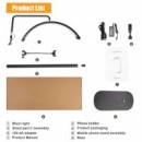 LED MOON LIGHT "soft touch" controling sistem - white