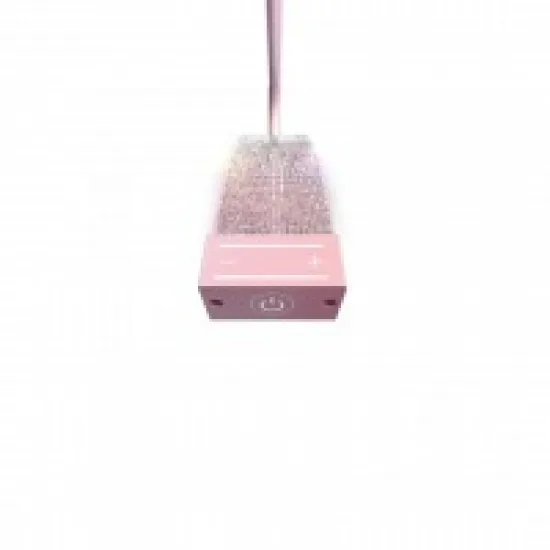LED MOON LIGHT "soft touch" - RINGSTONES EDITION - PINK kozmetička lampa — slika 2