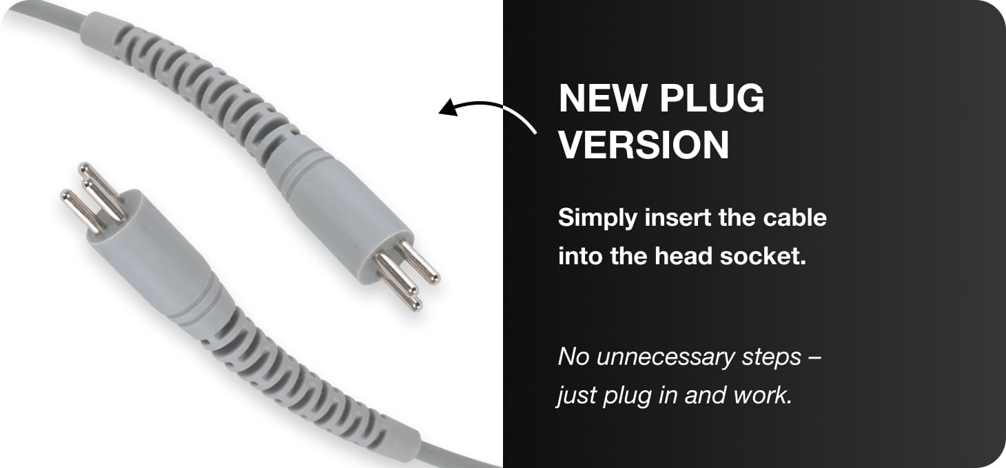 Kabel za glavu bušilice za čavle EXO SX7 - nova verzija