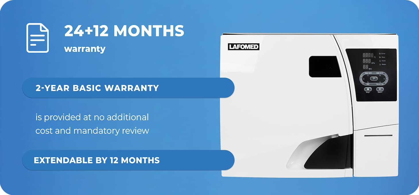 Lafomed Autoclave Standard Line LFSS18AA LED 18 L klasa B s pisačem
