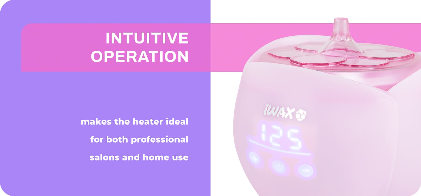 iWax Flower grijač za vosak ružičaste boje