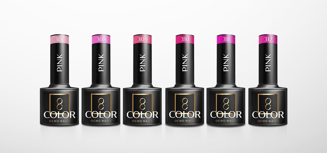 OCHO NAILS Hibridni lak za nokte ružičasti 311 -5 g