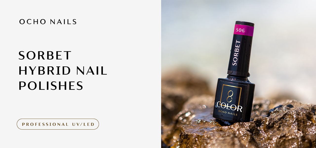 OCHO NAILS Hibridni lak za nokte Sorbet S06 -5 g