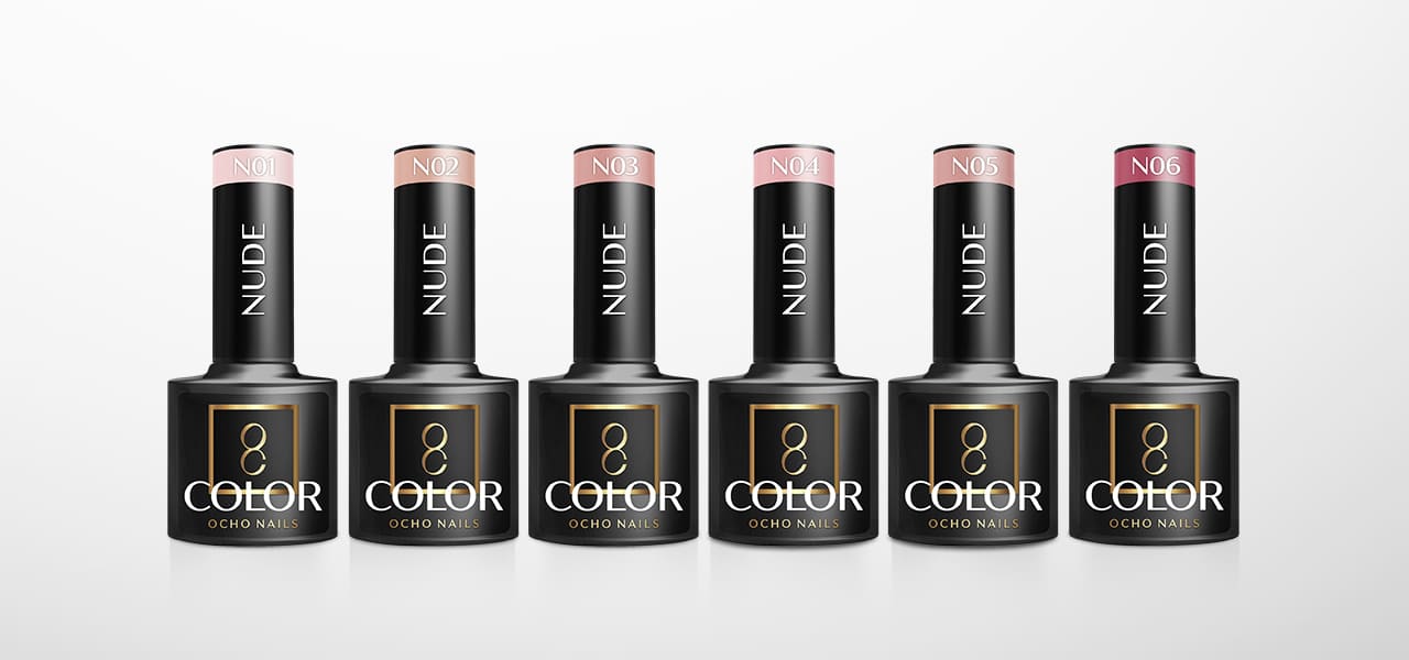 OCHO NAILS Hibridni lak za nokte nude N08 -5 g
